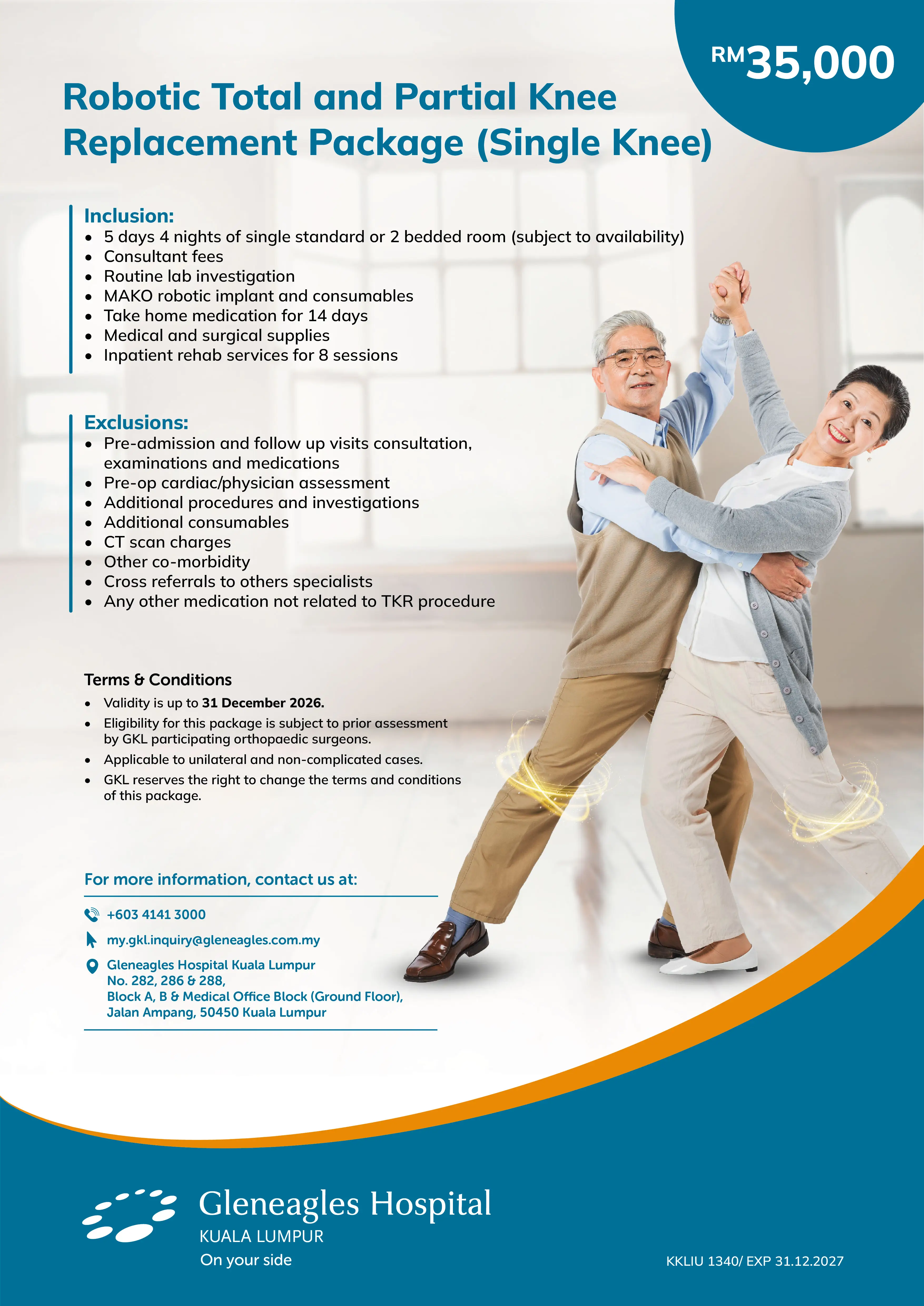 Robotic TKR Package Poster image