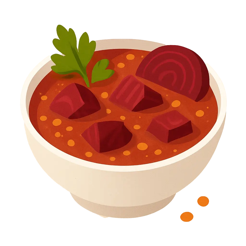 Beet & Lentil Stew