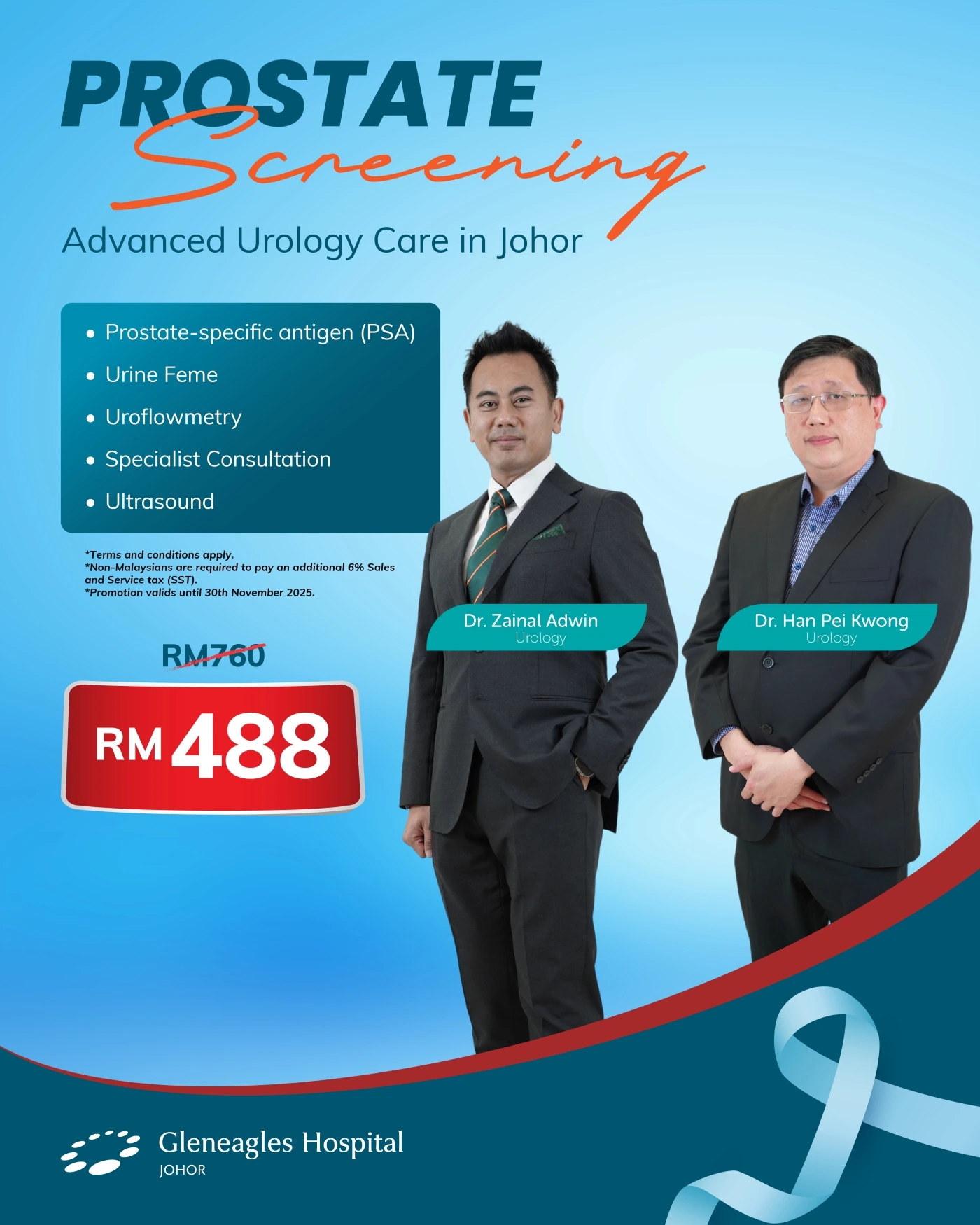 Gleneagles Hospital Johor - Prostate Screening-English - Private Hospital